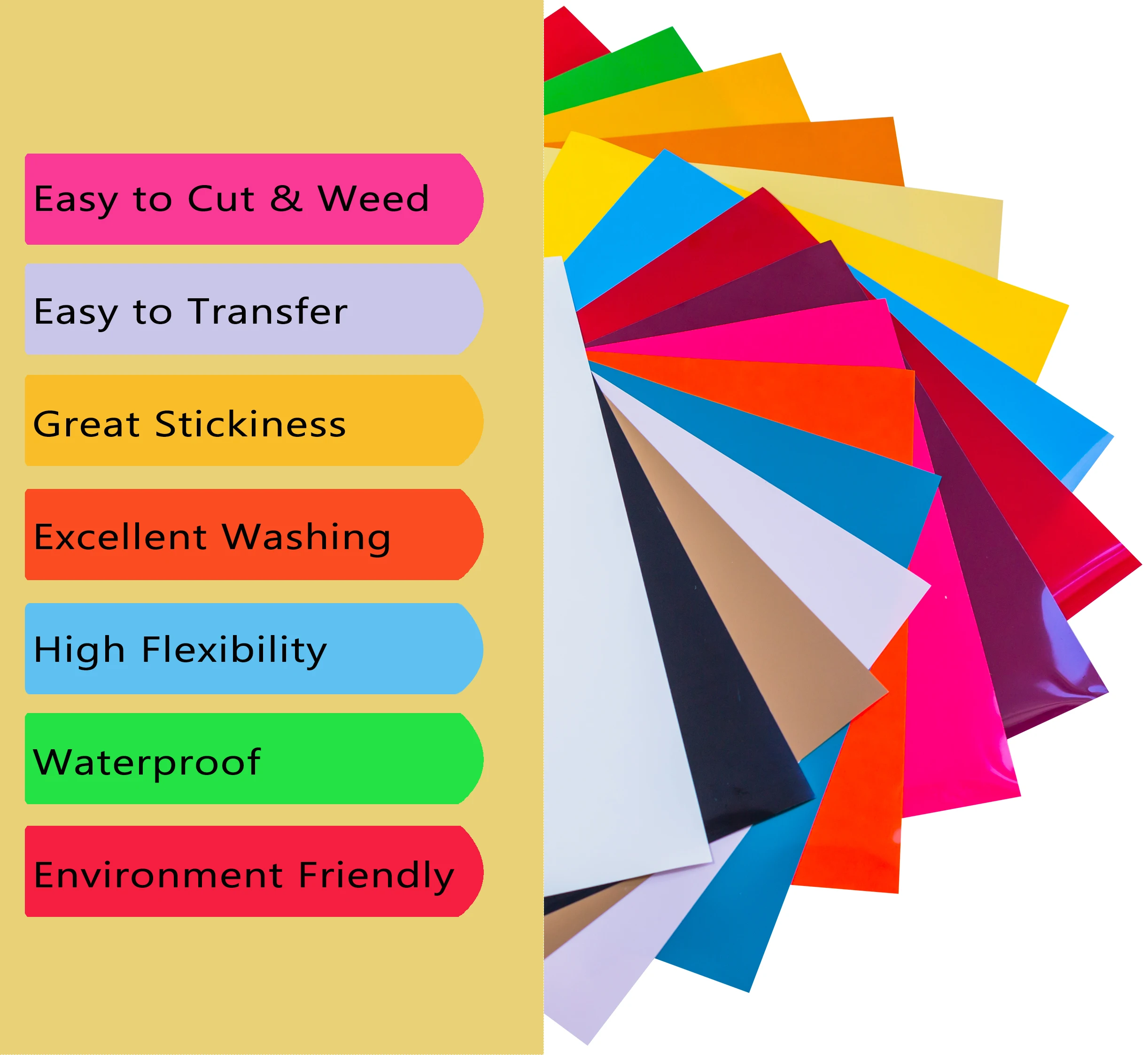 Quality Heat Transfer Vinyl Printable Pu/pvc/glitter Heat Transfer ...