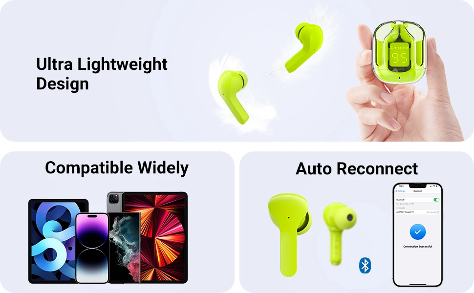 M98 2024 HOT SALE 1-5days Shipping Hot Sale Earphones Headphones Earbuds