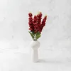 A dark red bouquet