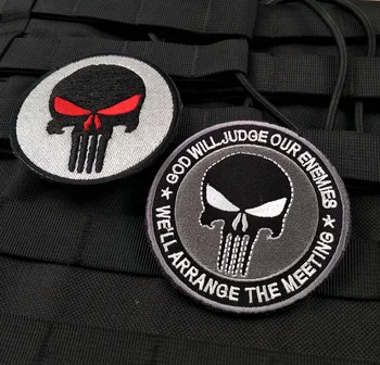 PUNISHER Embroidered Patch 