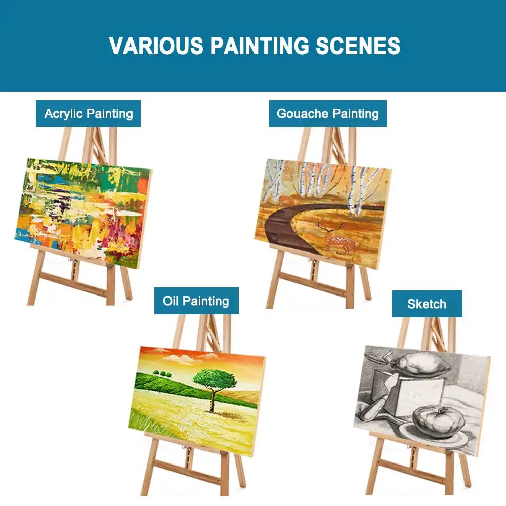 sinoart in stock h-frame easel with