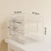 Transparent White [3-Layer 2-Pen Holder]
