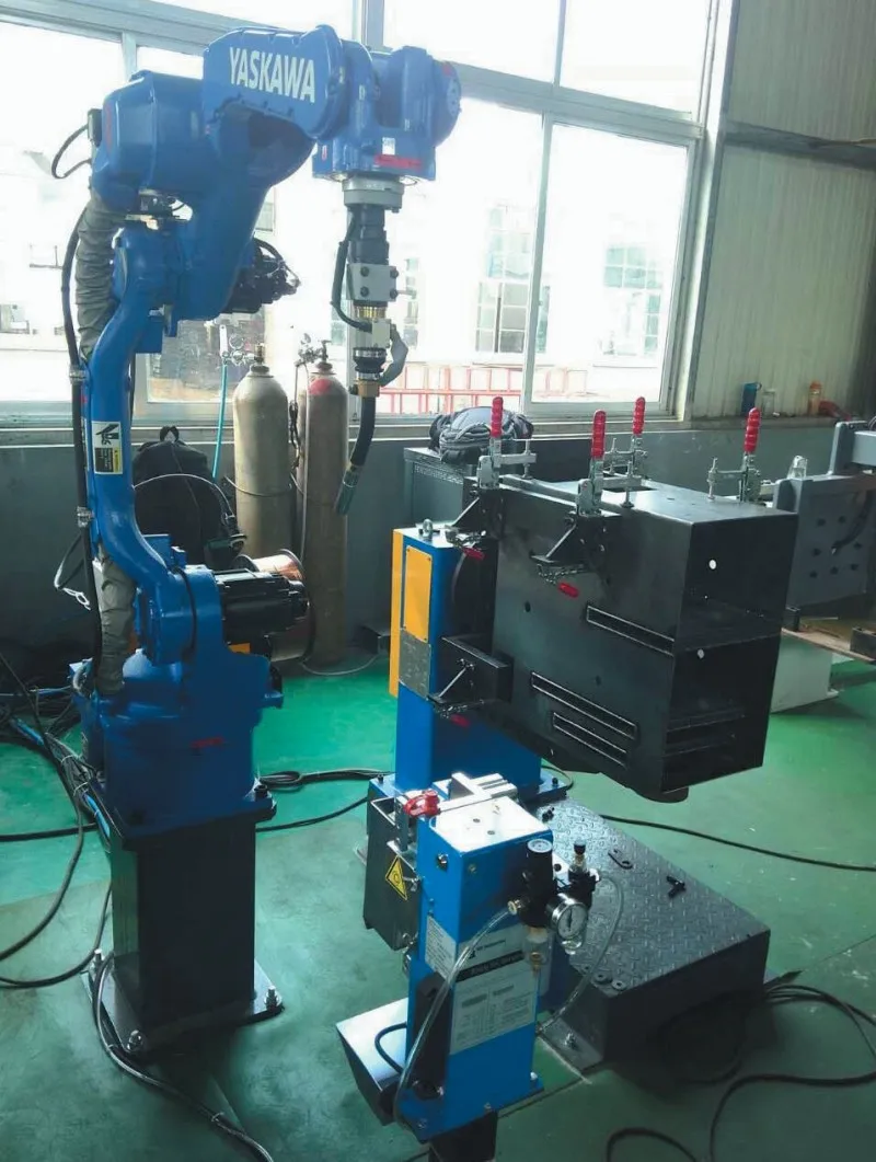 Column Rotation Drop Head Double Column Double Rotation Type Welding Positioner/Rotating Welding ...