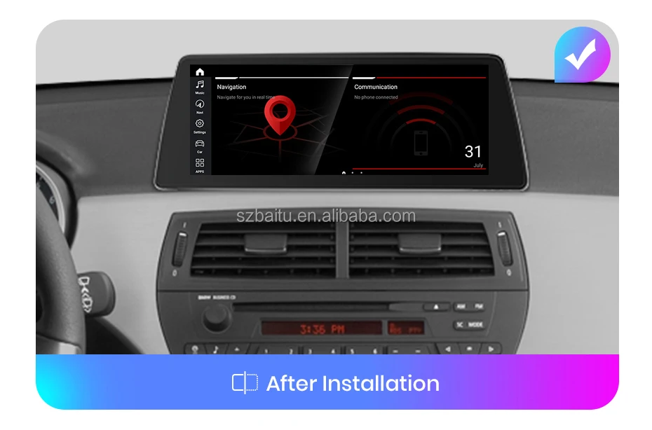 For Bmw Z4 E85 2002-2009 10.25inch Car Radio Upgrade Android Autoaudio ...