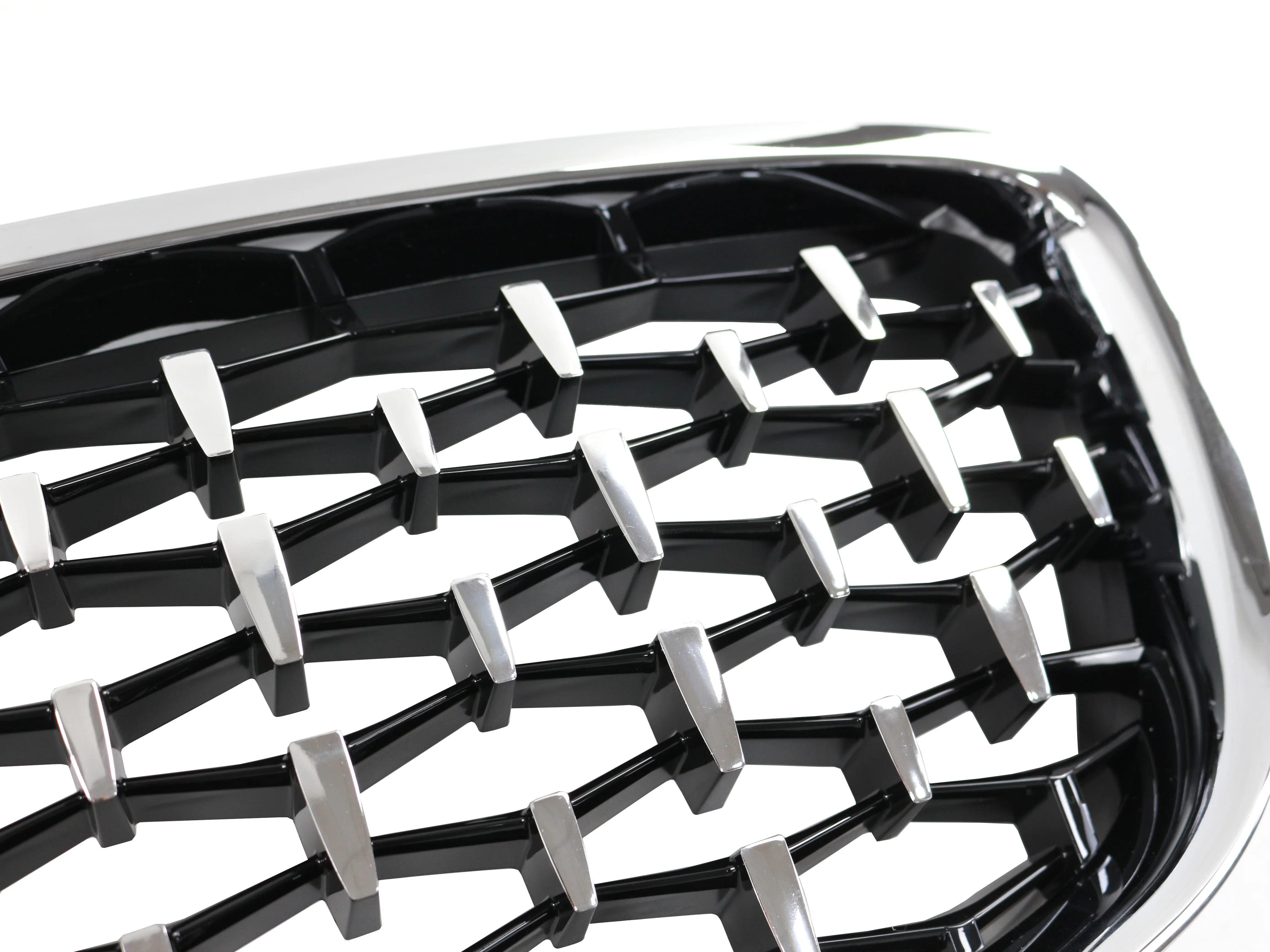 product tiypeor car plating chrome front kidney grille for bmw 5 series f07 gt 2009   2016 car abs auto accessories update433-6