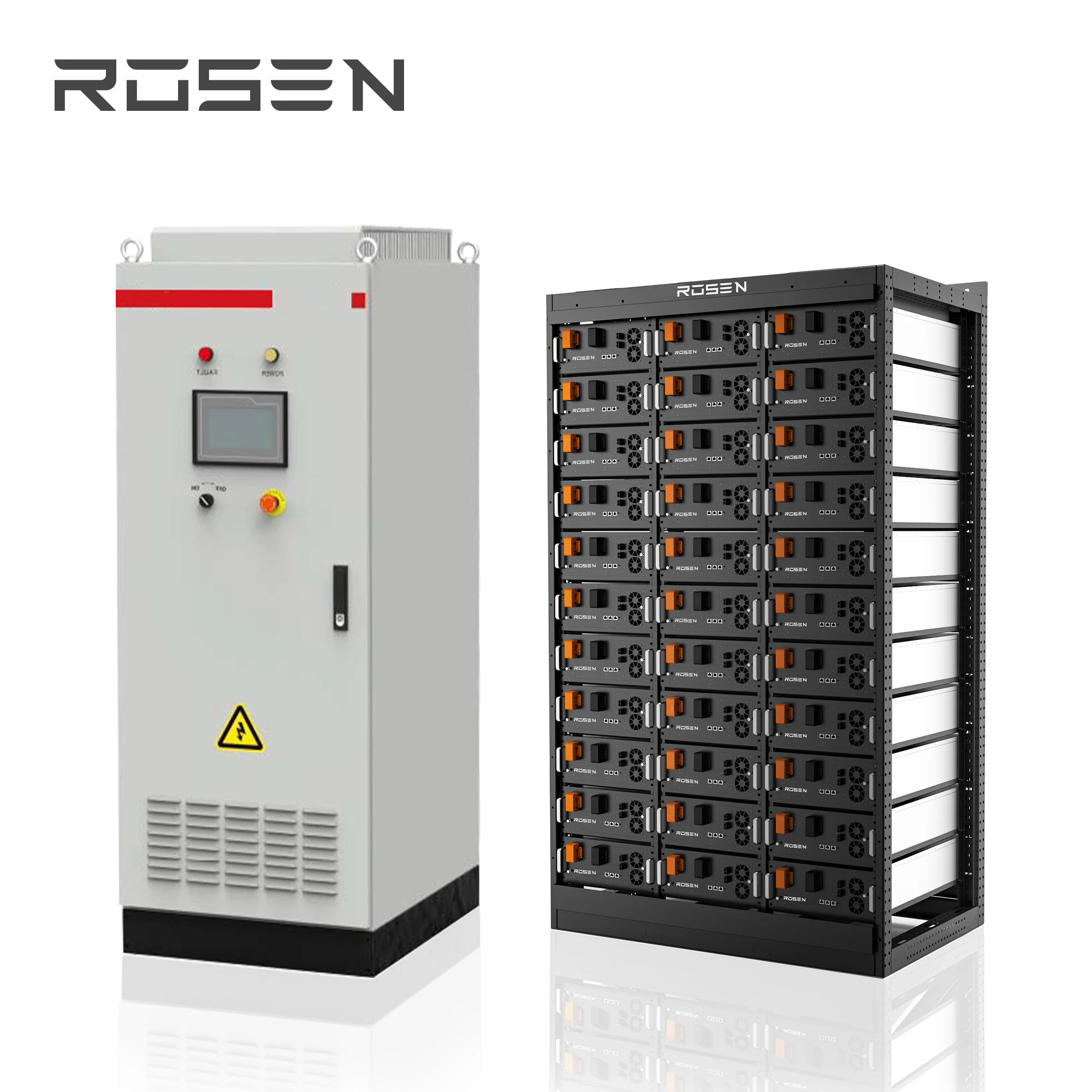 30KW 50KW Lithium Ion Battery Energy Storage Solar Power Backup System Rosen Solar Power And Battery