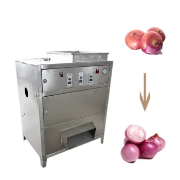 Stainless Steel 300kg Commercial Automatic Onion Peeling Machine Onion Peeler Machine