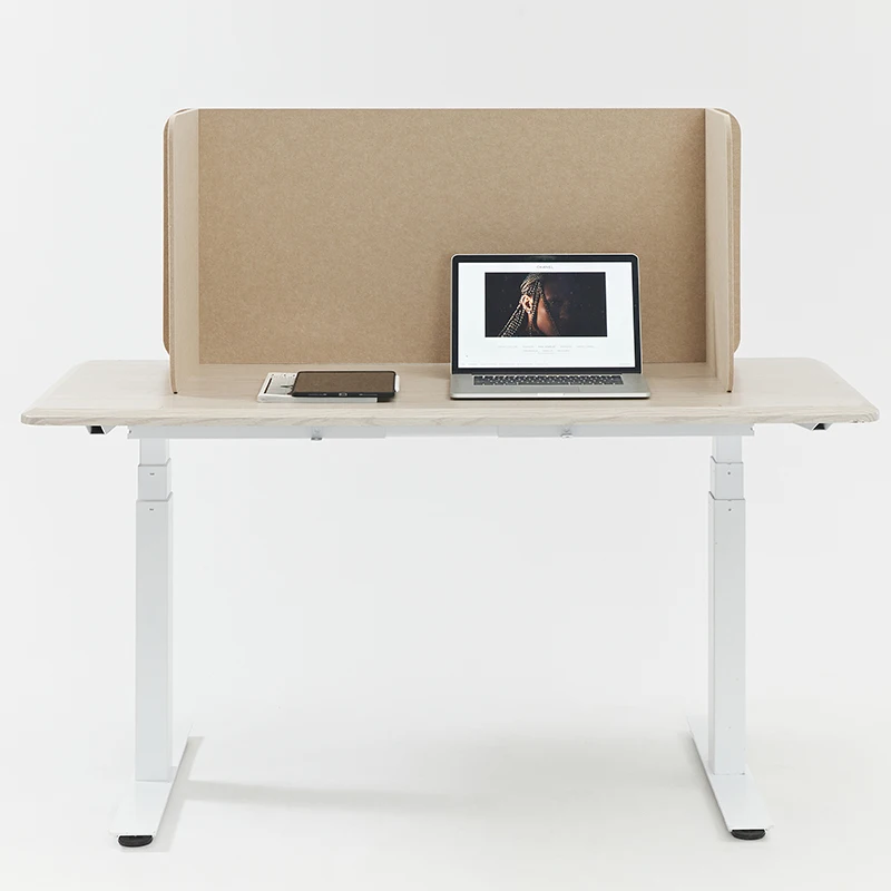 Factory Wholesale Custom 100% Polyester Acoustic Office Desk Partition Acoustic Privacy Desk Screen