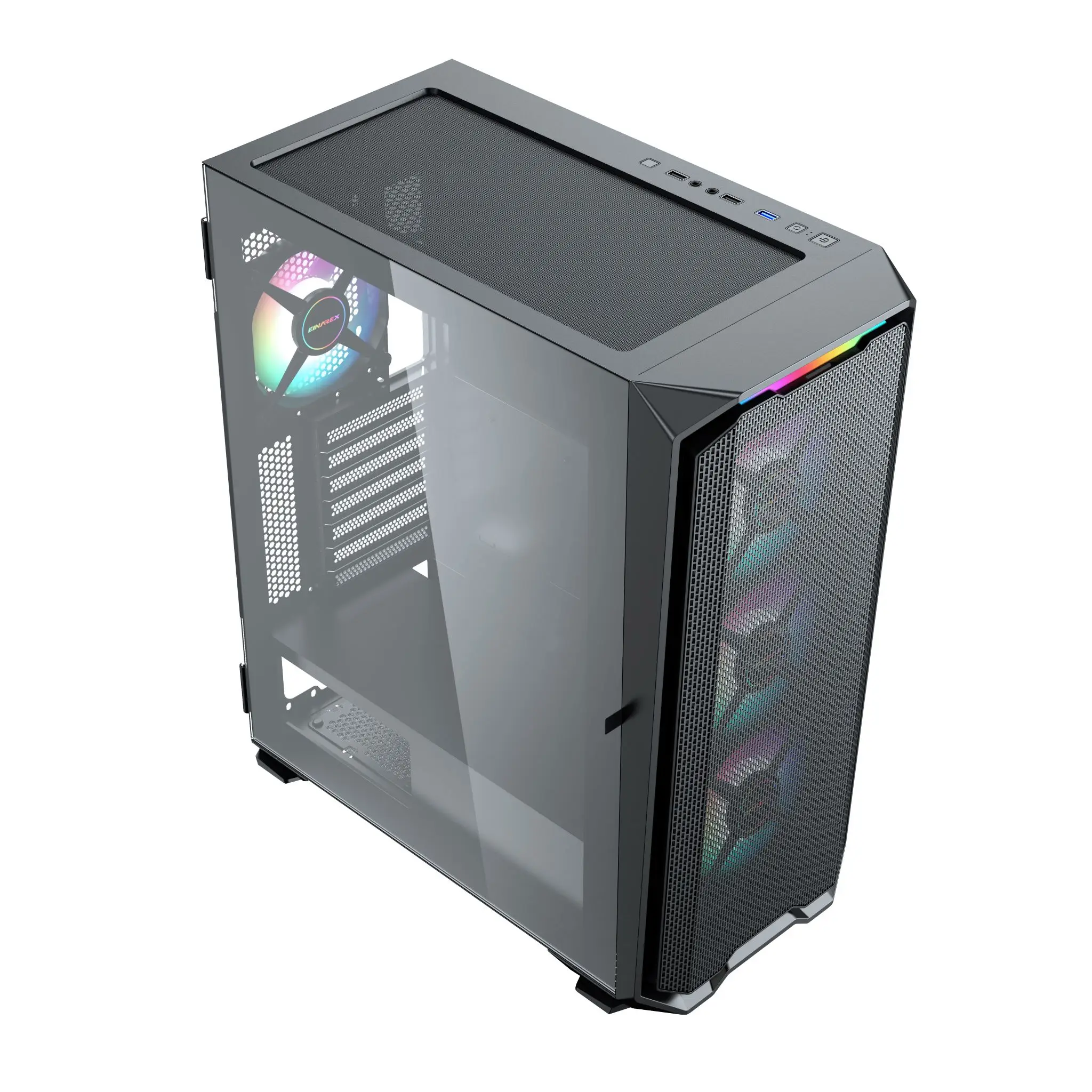 High Performance 3720 Pc case ATX Mid Tower Computer case Front Panel ...