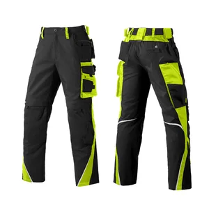 Customized High Visibility Security Workwear Construction Engineering Coal Men's Mine Safety Work Pants