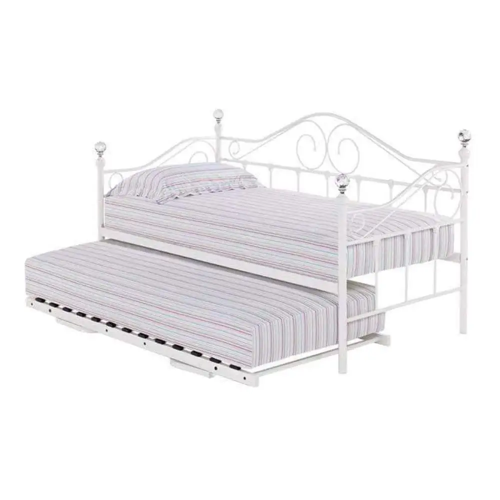 florence white day trundle bed