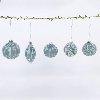 Wholesale of high-quality Christmas tree decorations, glass balls, 2023