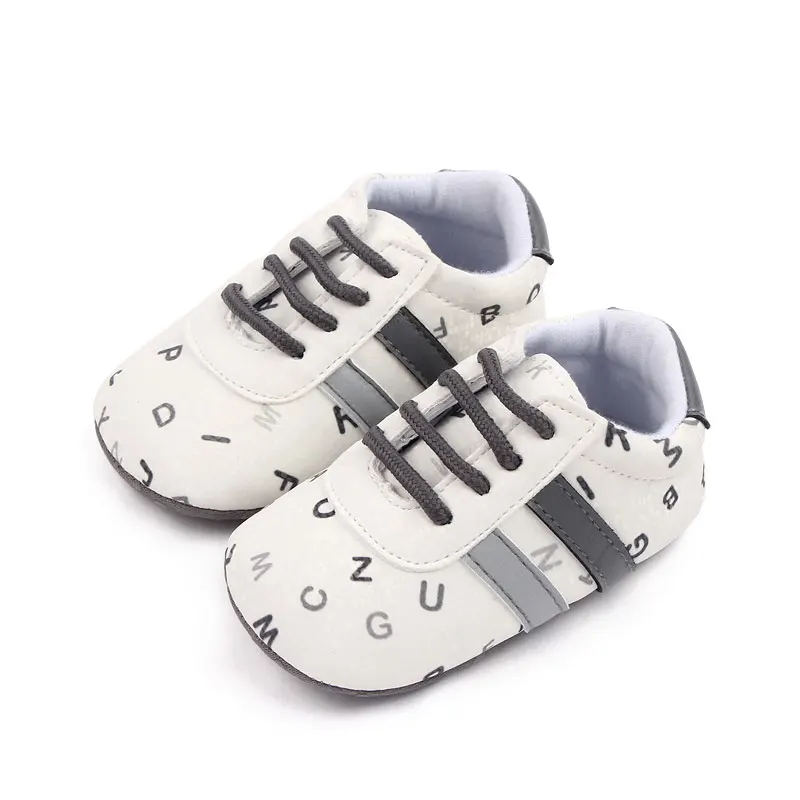 Hot Selling Spring& Autumn First Walking Prewalker Unisex Baby Toddler Shoes for Boys and Girls manufacture