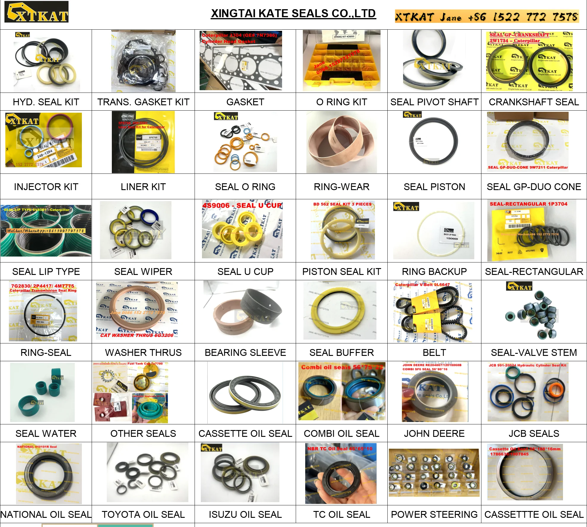 XTKAT 3306 Head Gasket 6N7263 - High Quality for Caterpillar