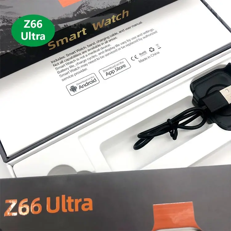 2022 Series 8 Smart Watch Z66 Ultra Watch Heart Rate Monitor Blood