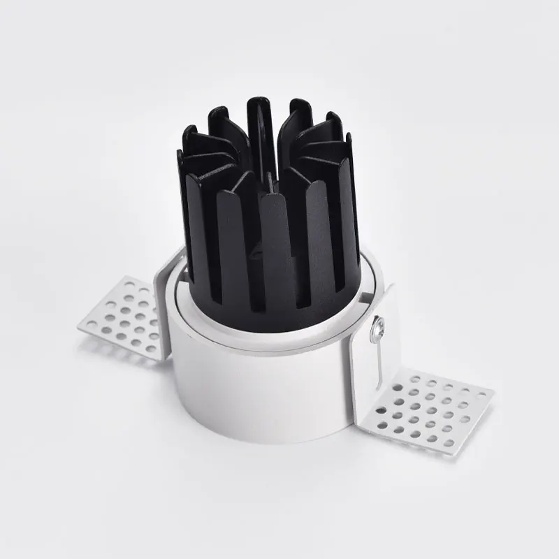 OEM лампы 8 Вт 10 15 градусов угол луча Светодиодный прожектор безрамный светодиодный