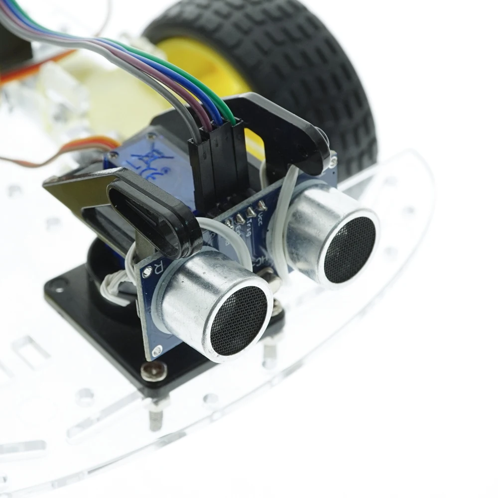 OEM ODM 2WD Robot Car Chassis Ultrasonic Sensor Obstacle Avoidance Smart Car Robot Kit
