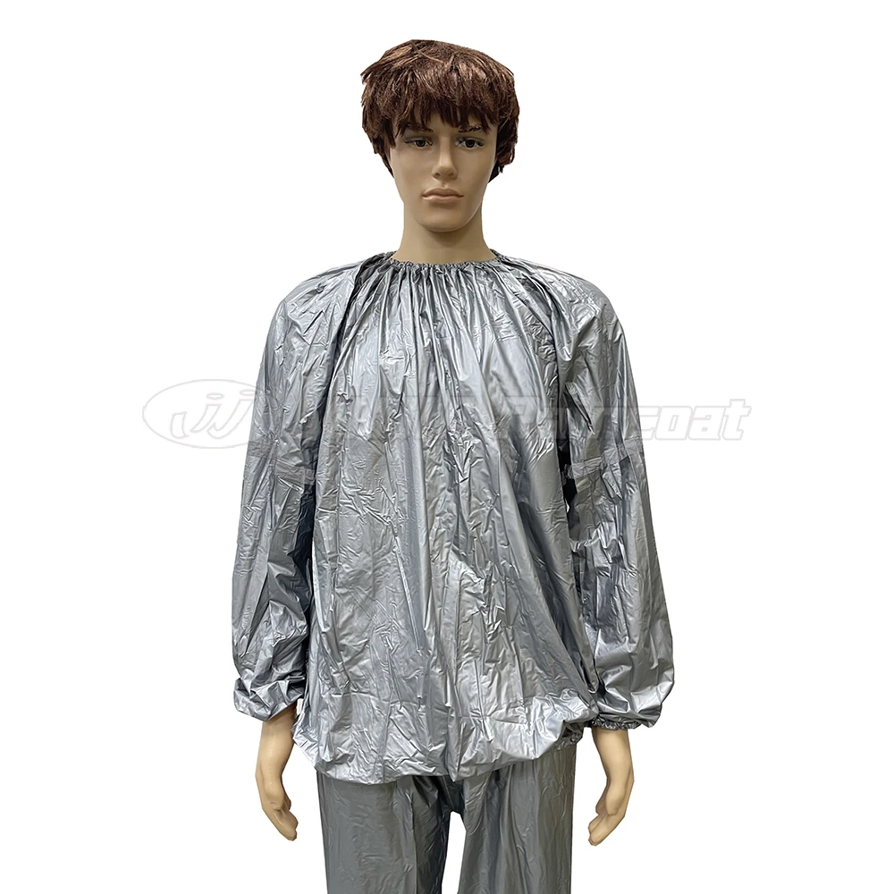 Amazon Rain Jacket Sauna Suit for Fitness Sport PVC Plastic Home Use Mens Sweat Suit for Weight Loss