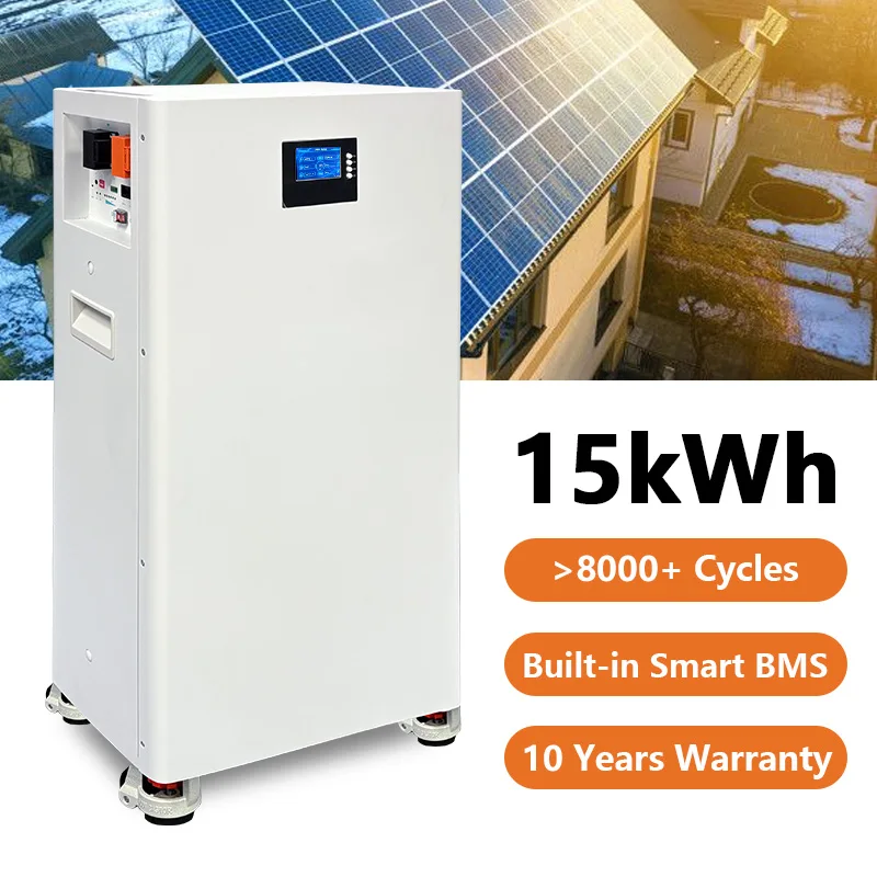 48v IP65 5KWh 10KWh 15KWh 16KWh LiFePO4 Батерија 51,2V 100Ah 200Ah Литиум-йонна батерия Паралелна работа за слънчев систем