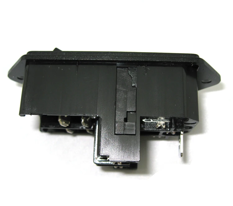 10A 250V AC Power Socket Power Socket with Rocker Switch and Double Fuse Ac Power Socket 3Pin IEC 320 C14 Inlet Connector