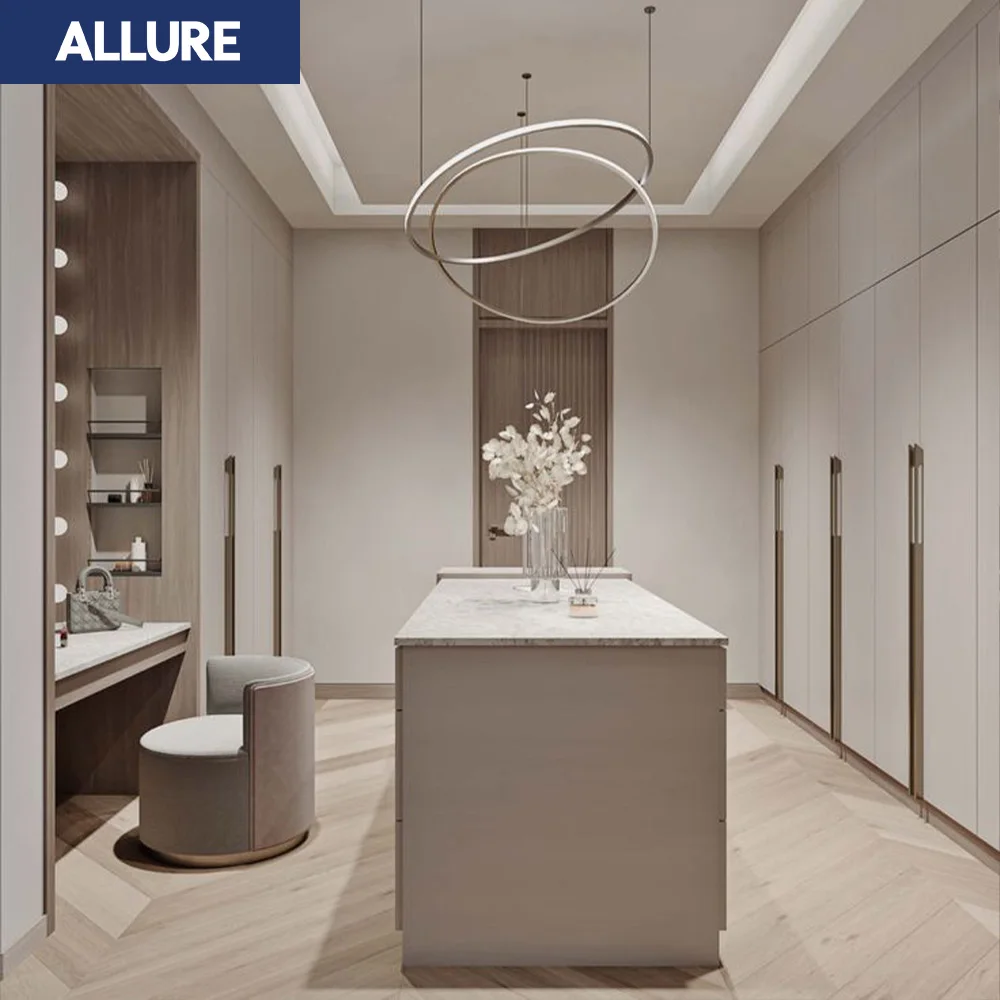 Allure Good Quality Simple Apartment Designer Sunmica Wardrobe for Wardrobe