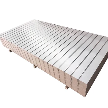 V Grooved Mdf Sheets Garage Slatwall Panel - Buy V Grooved Mdf Sheets ...