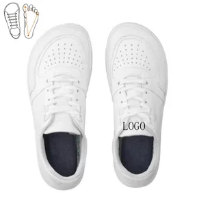 Custom logo zero Drop Wide Toebox Walking Running Barefoot Shoes Men Women Kids Barefoot Sneakers