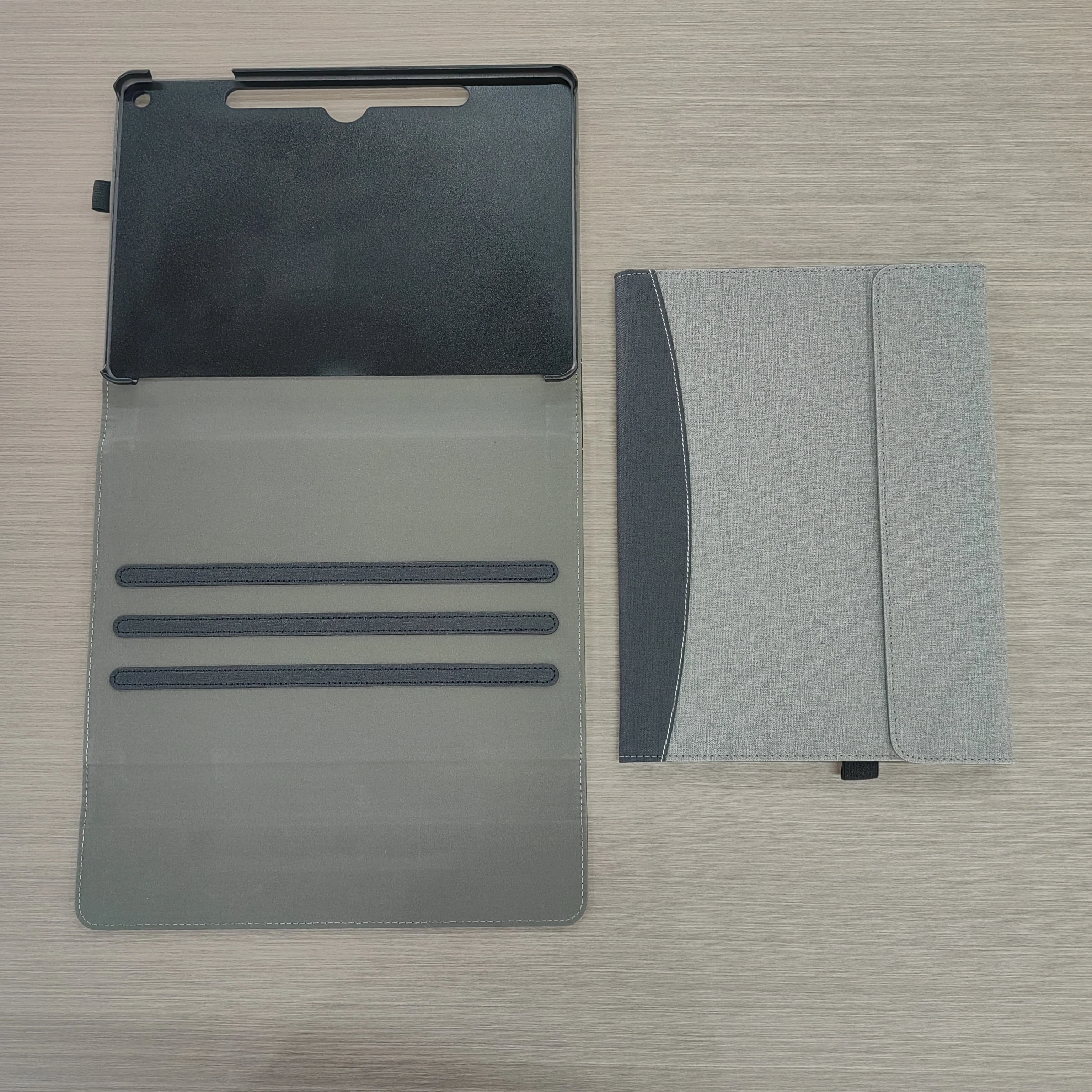 Fundas protectoras portátiles de tela y cuero para tabletas, OEM/ODM al por mayor, con ranura para bolígrafo, compatibles con Microsoft Surface Go 1, 2, 3, 4 de 10,5 pulgadas