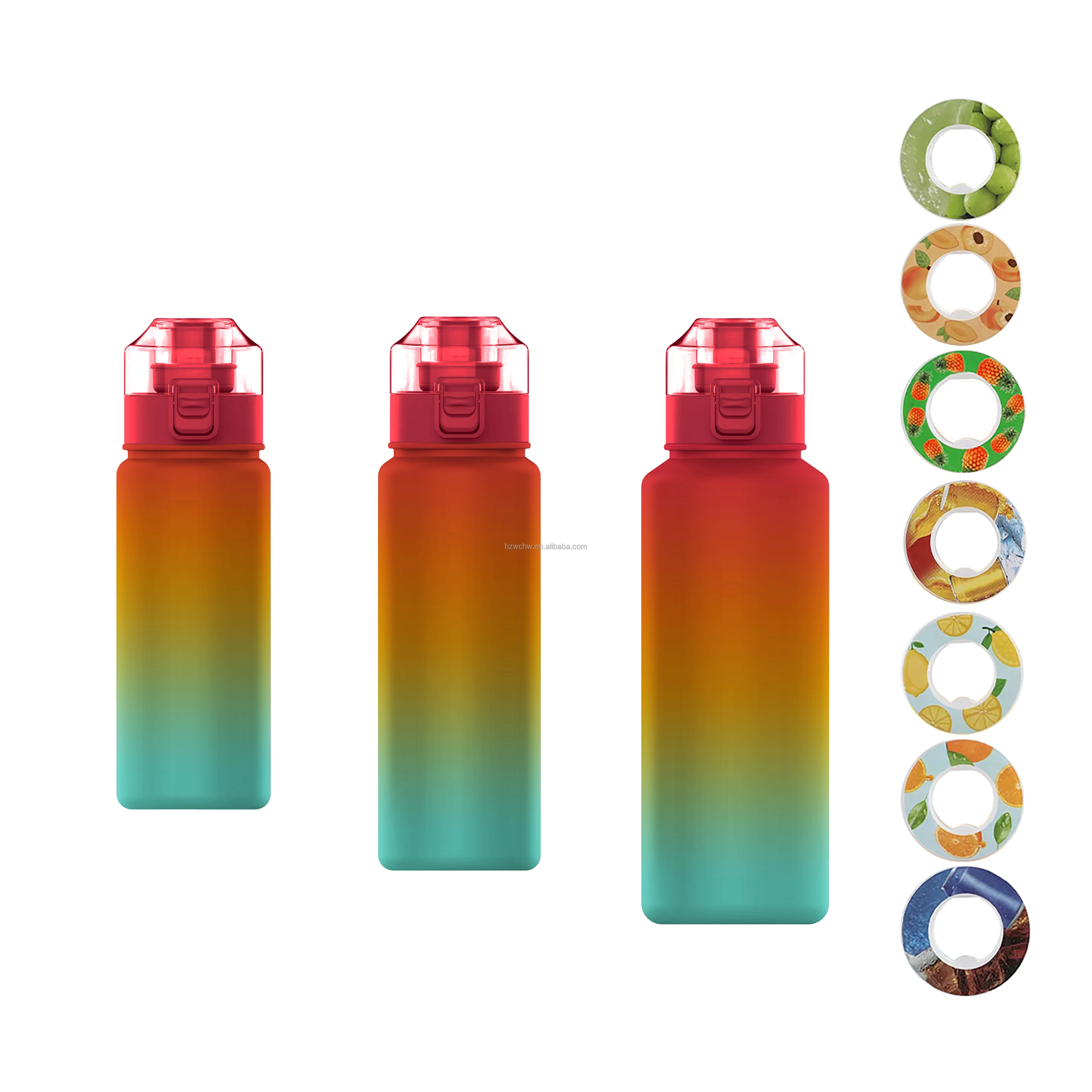 Food Grade Bpa Free Airs Up Stainless Steel Water Bottle Fruit Flavour