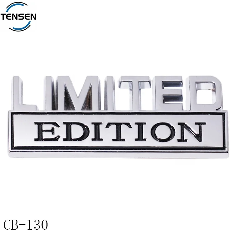Custom Emblem Limit Edition State Flag Car Body Sticker Chrome 3D Car Badge