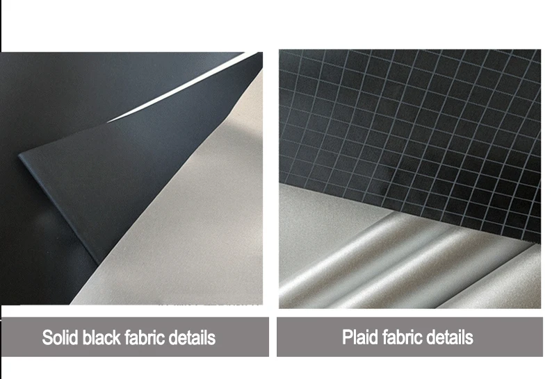 Portable Blackout Grid Curtains Cut To Size To Fit Any Window Black Out