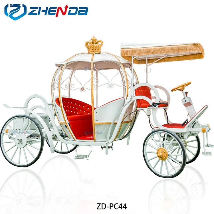 Special Transportation/Electric Sightseeing horse drawn  cart/Electric Pumpkin Horse drawn Carriage