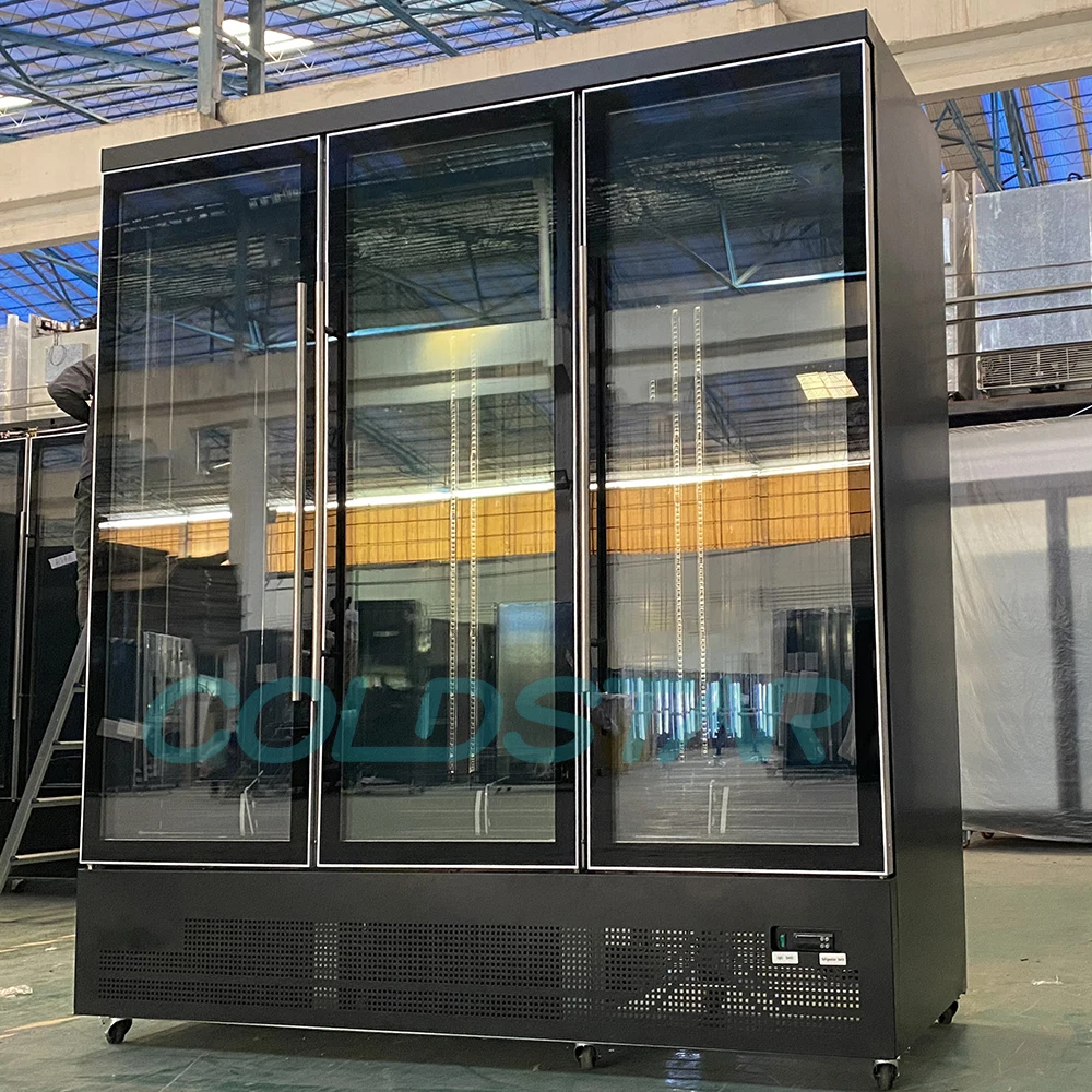 Beverage Cooler Door Commercial Refrigerator Used Glass Door