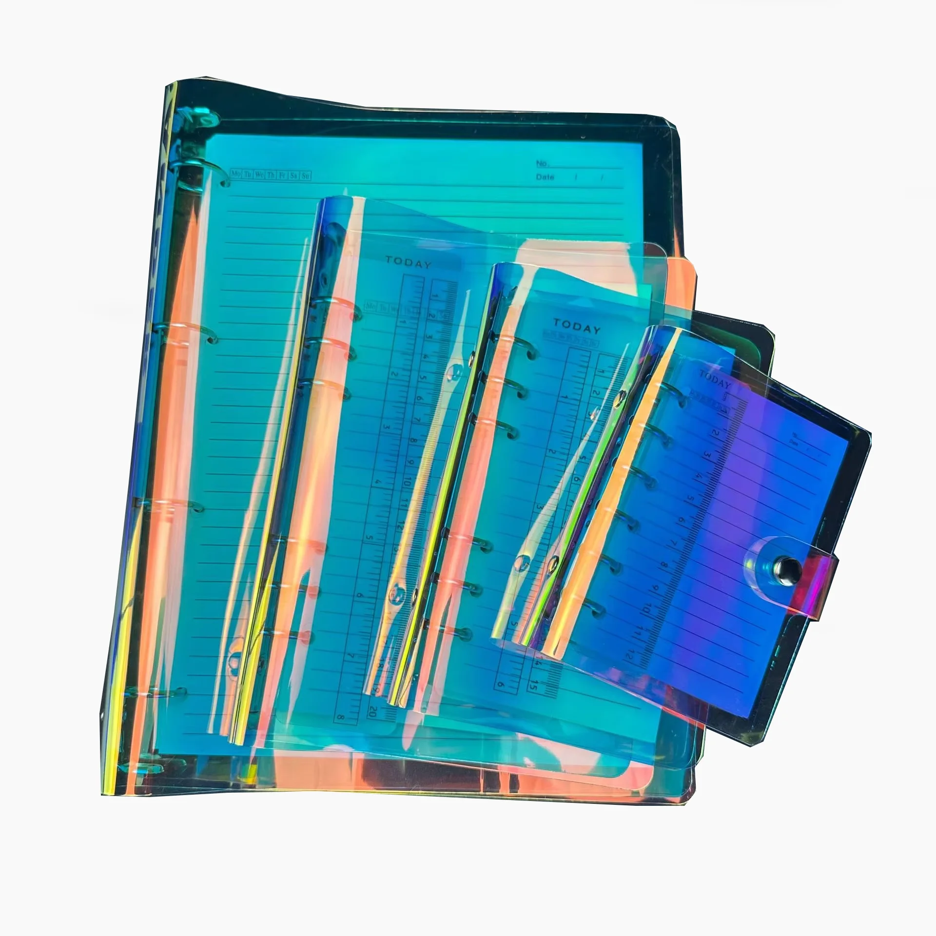 clear card binder Performore 9-pocket Trading Card Binder Sleeves for 3 Ring Binders | Baseball, Sports Card Protector Sheets | Plastic Top Loader Pages main image 1