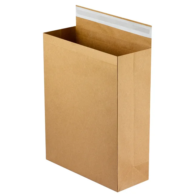 Custom Wholesale Eco Courier Mailer Bag Craft Paper Mailing Bags Envelope Packing For Clothes