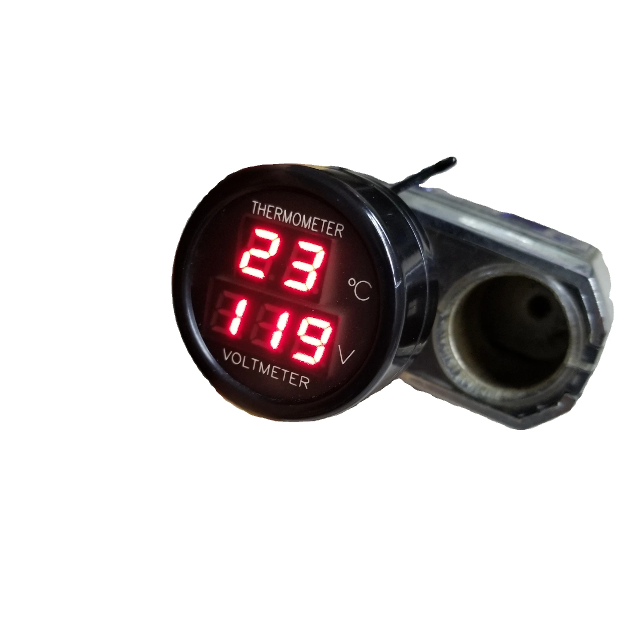 New Universal Digital LED Thermometer DC 5-24V Car Temperature Panel Meter&Gauge