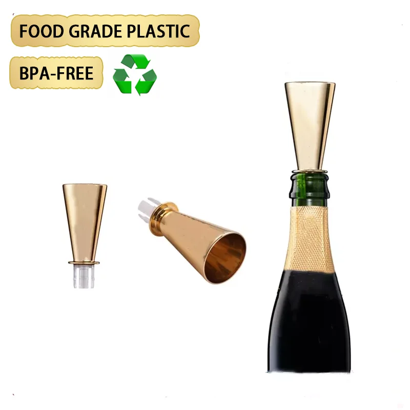 Sipstar Champagne Flute Sipper for Mini Moet & Korbel Brut 187ml Split  Bottles - Gold Acrylic Wine Accessory, Bachelorette Bridesmaid Favor Gift  Idea