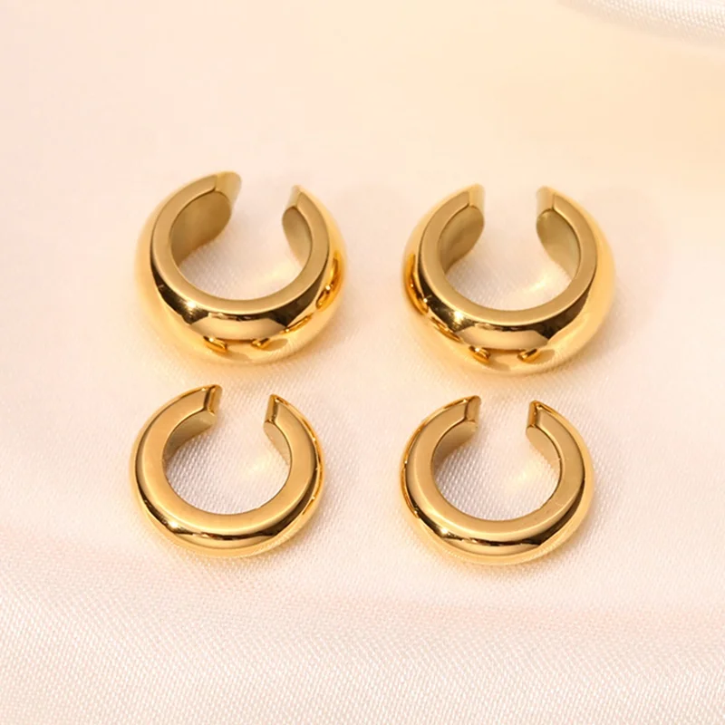 Buy Navy Blue Clip on Non Pierced Ears Rose Gold silver Online in India   Etsy