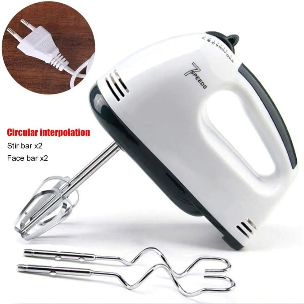 220V 100W Speed Home Kitchen Egg Beater/whisk Batter Flour Bread