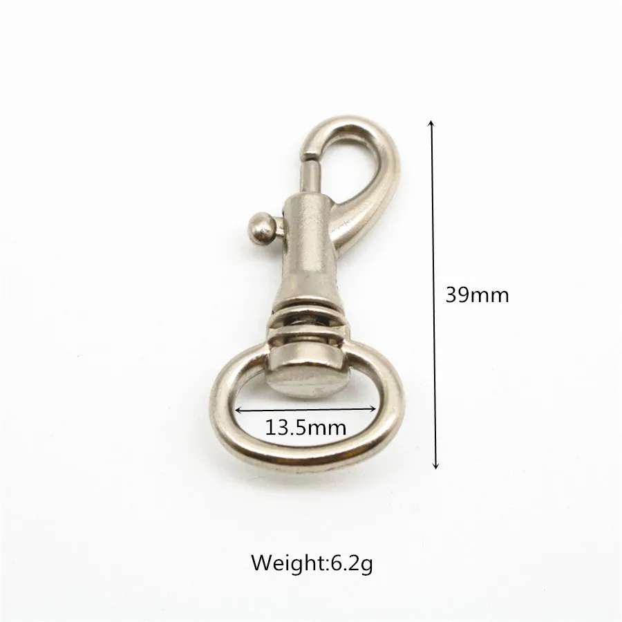 Small Silver Lobster Swivel Clasps Key Ring Lobster Clasp Swivel Hook