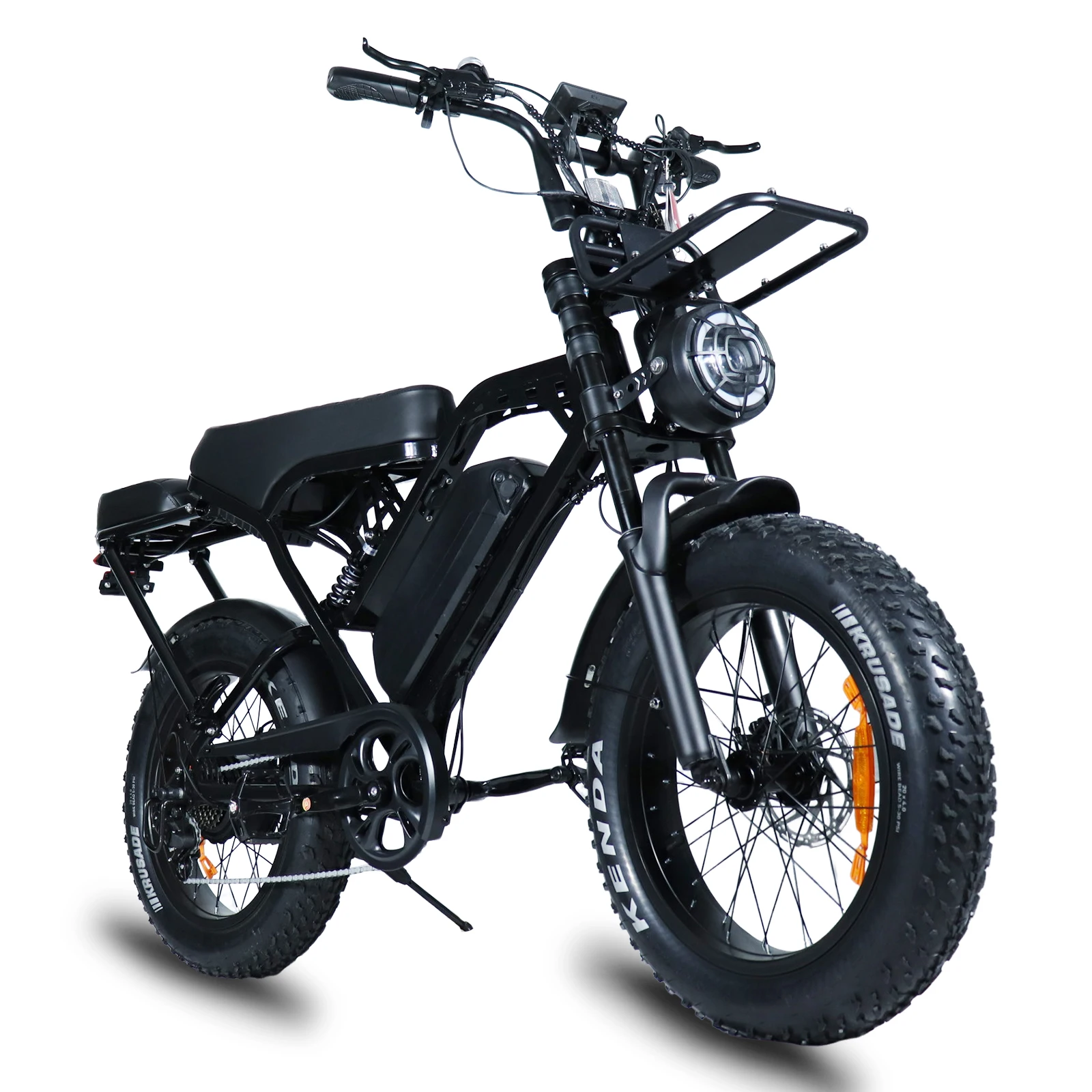 Motorized Walking Bike - Electric Bicimotos V20 Fatbike