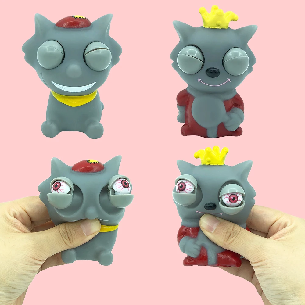 2022 Novelty Wholesale Stress Relief Popping Out Eye Dog Family Squeeze Toy  Animal Eyes Pop Out Wolf Squeeze Toys - Buy Eyes Pop Out Squeeze Toys,Popping  Out Eye Dog Squeeze Toy,Stress Relief