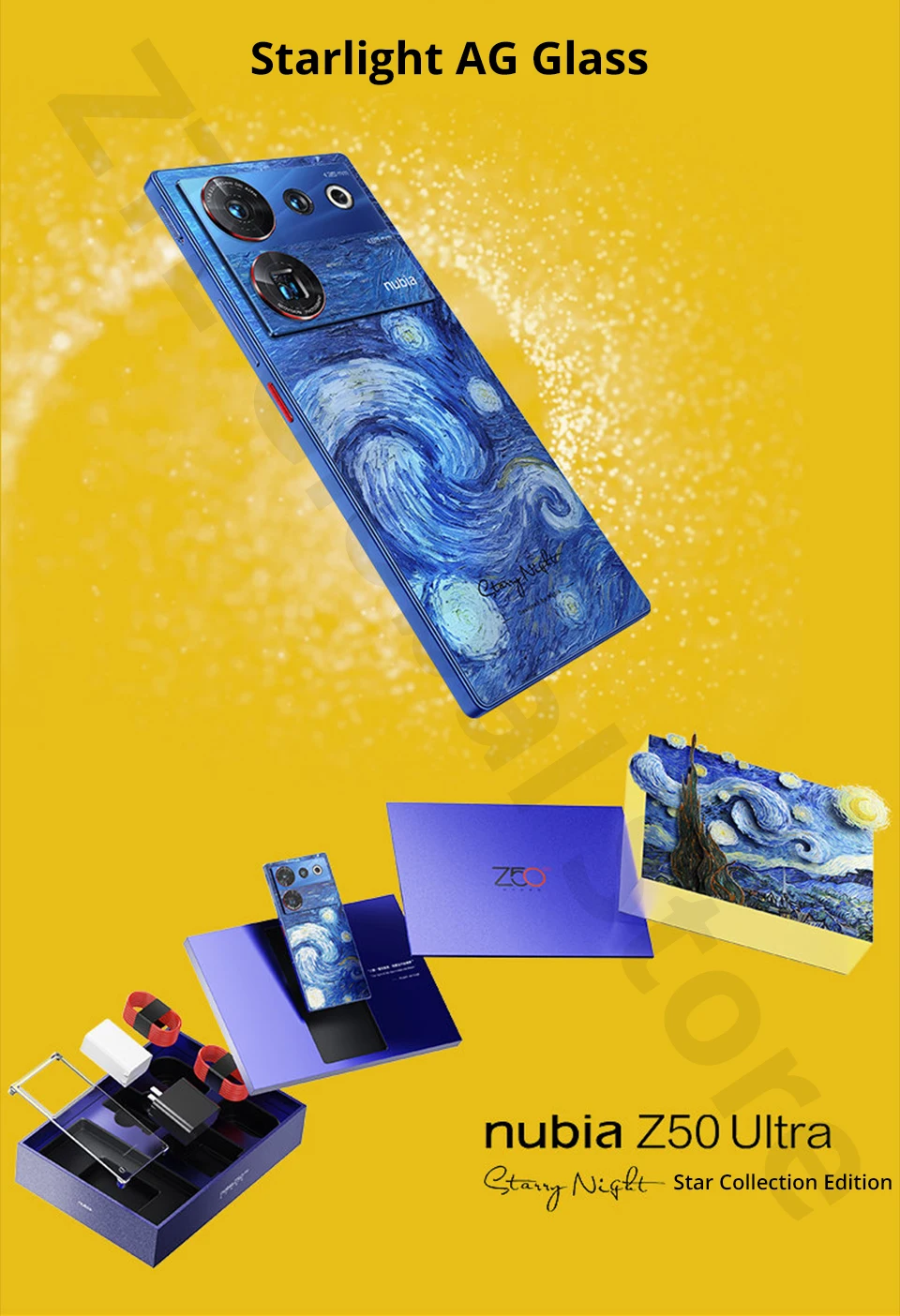ZTE Nubia Z50 Ultra - 6.8 Inch AMOLED Display, Snapdragon 8