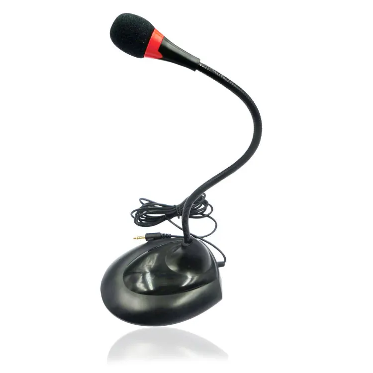 Professional Table Gooseneck Microphone Desktop Computer Mic for Conference Gaming