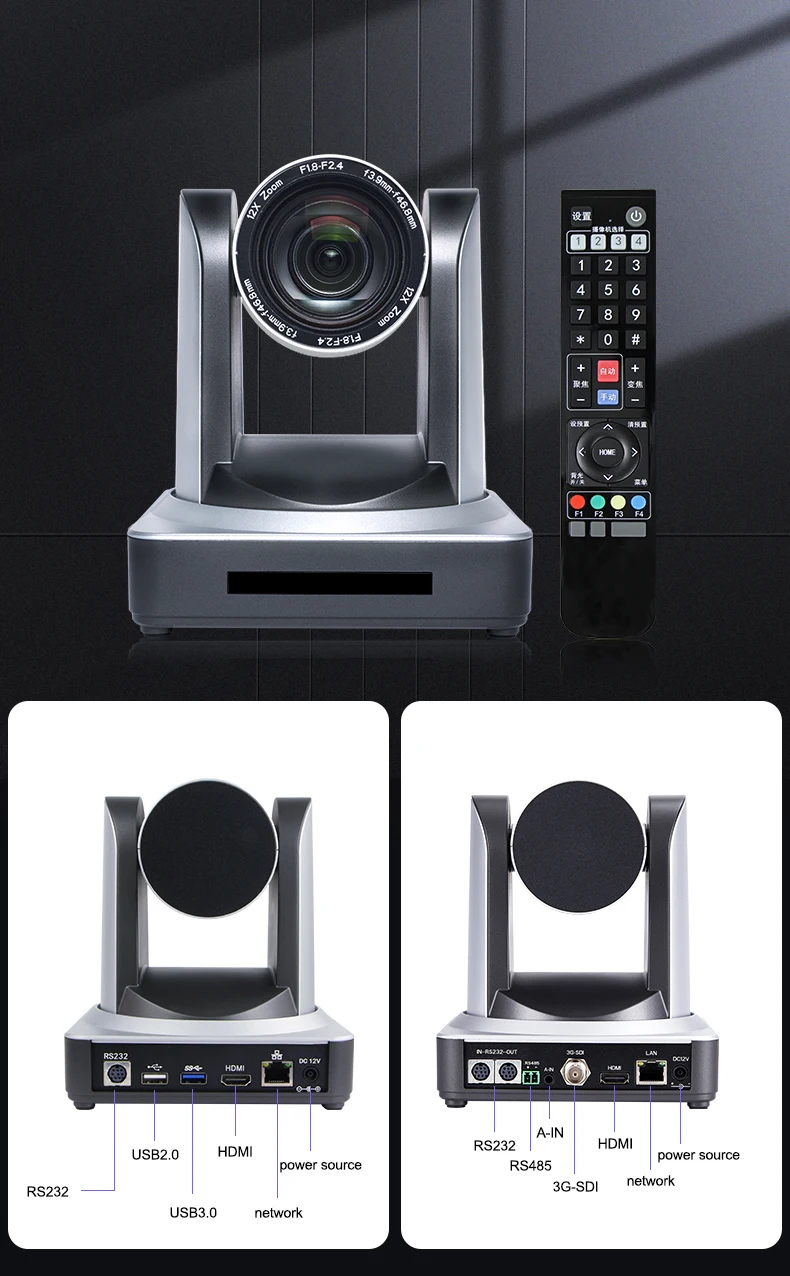 Ip Poe 1080p Ptz Camera Controller Set Multi Camera Live Streaming ...