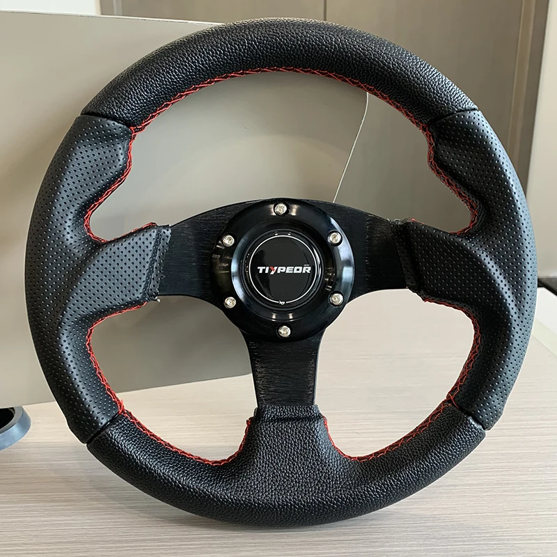 ゴーカート/UTV用 ステアリングホイール 280mm ゲームシミュレーション