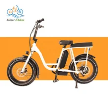 RaiderRunner-34F High Quality 20 inch fat tire electric bike with 500W motor long distance ebike for adult