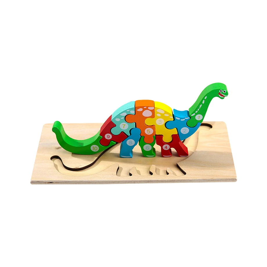 Wholesale 3D Dinosaur Jigsaw Puzzles Educational DIY Toys