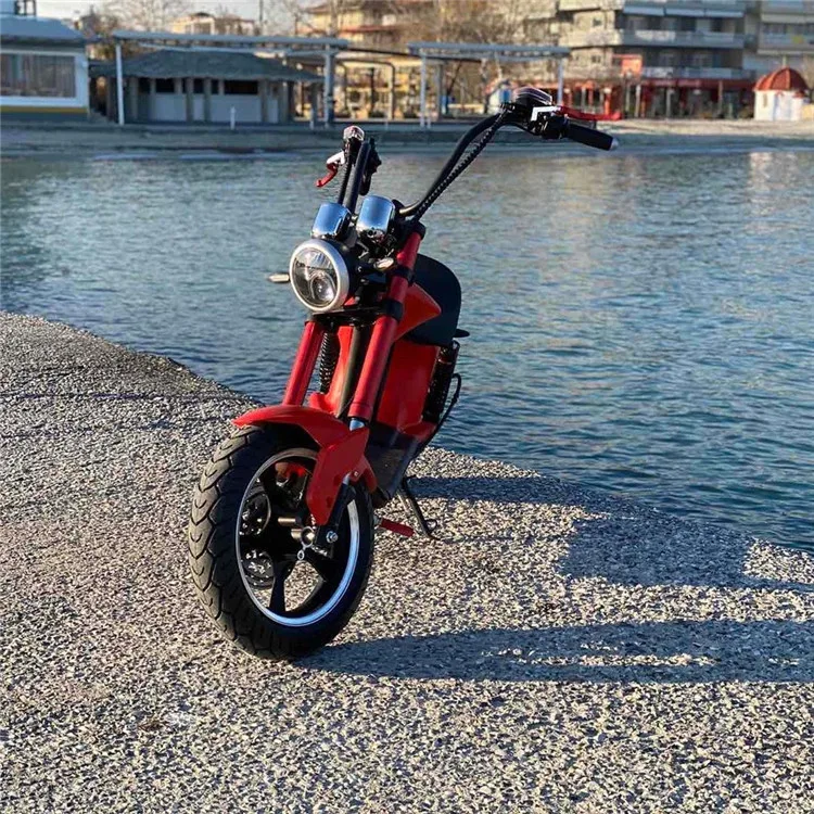 Three Wheel 2000W Chopper Big Battery Trike Model M3 Fast Speed Electric Scooters Adult Citycoco