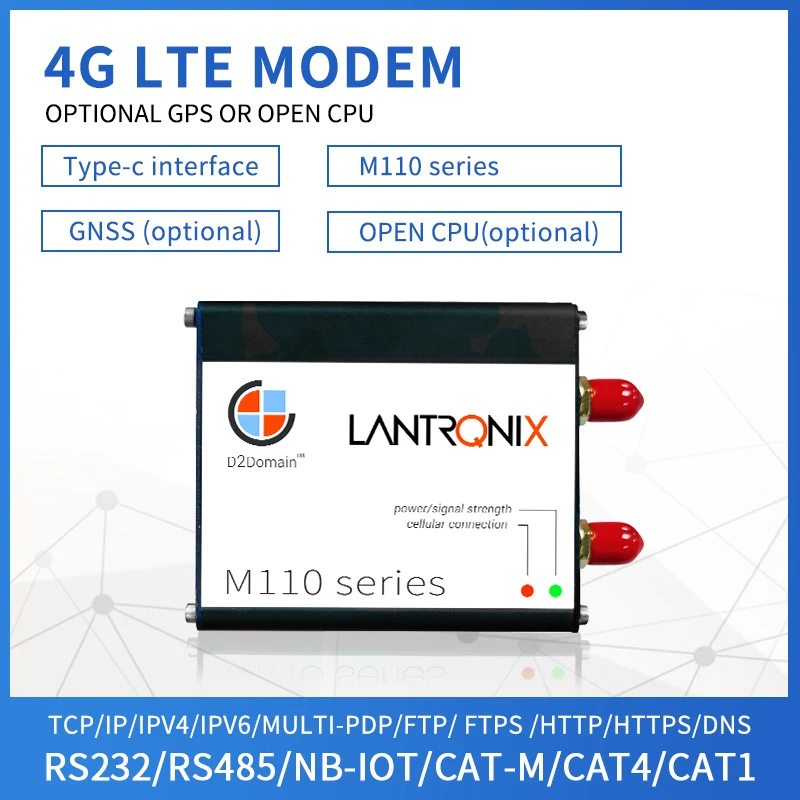 M2m Industrial Lte 4g Modem Rs232 Gsm Modem Vocie/data Transfer Simcom ...